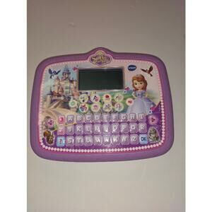 VTECH Sofia the First Learning Tablet Disney Educational Purple WORKS
